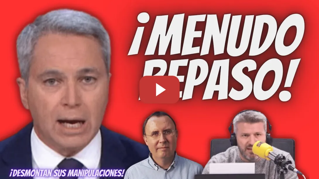 Embedded thumbnail for Catedrático en Derecho “DESMONTA las MANIPULACIONES” de Vicente Vallés
