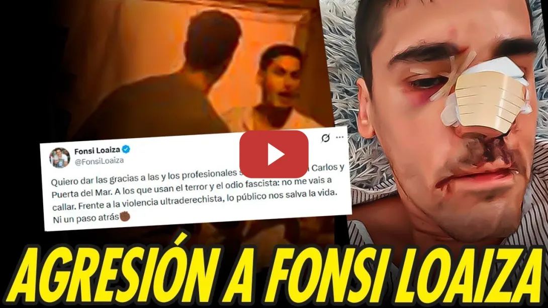 Embedded thumbnail for BRUTAL AGRESIÓN A FONSI LOAIZA