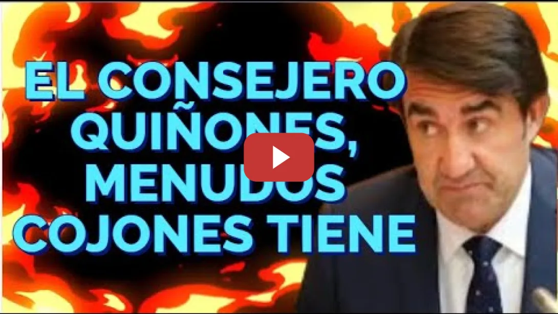 Embedded thumbnail for Declaraciones en Junio del 2025 del Consejero Quiñones de Castilla y León, MENUDOS 🥚🥚tiene