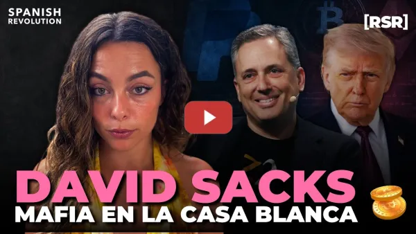 Embedded thumbnail for DAVID SACKS: Así es como la MAFIA de PAYPAL llegó a la CASA BLANCA - #ReportajeSR