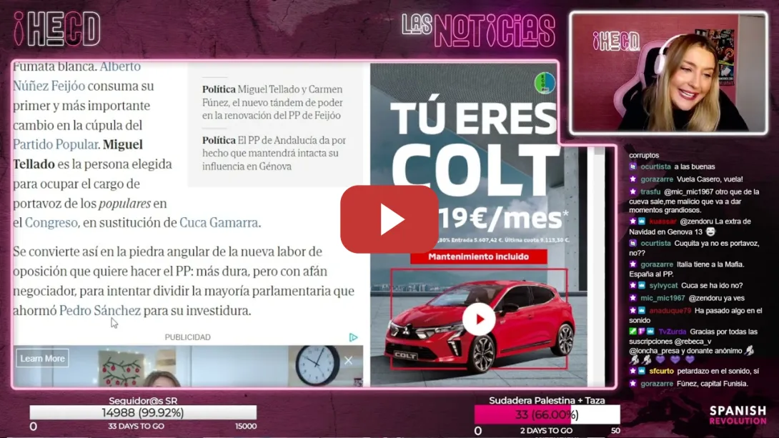 Embedded thumbnail for HECD! 344 - Intercambio de cromos en el PP + los bots de Pablo Motos + Ha llegado la Navidaaad