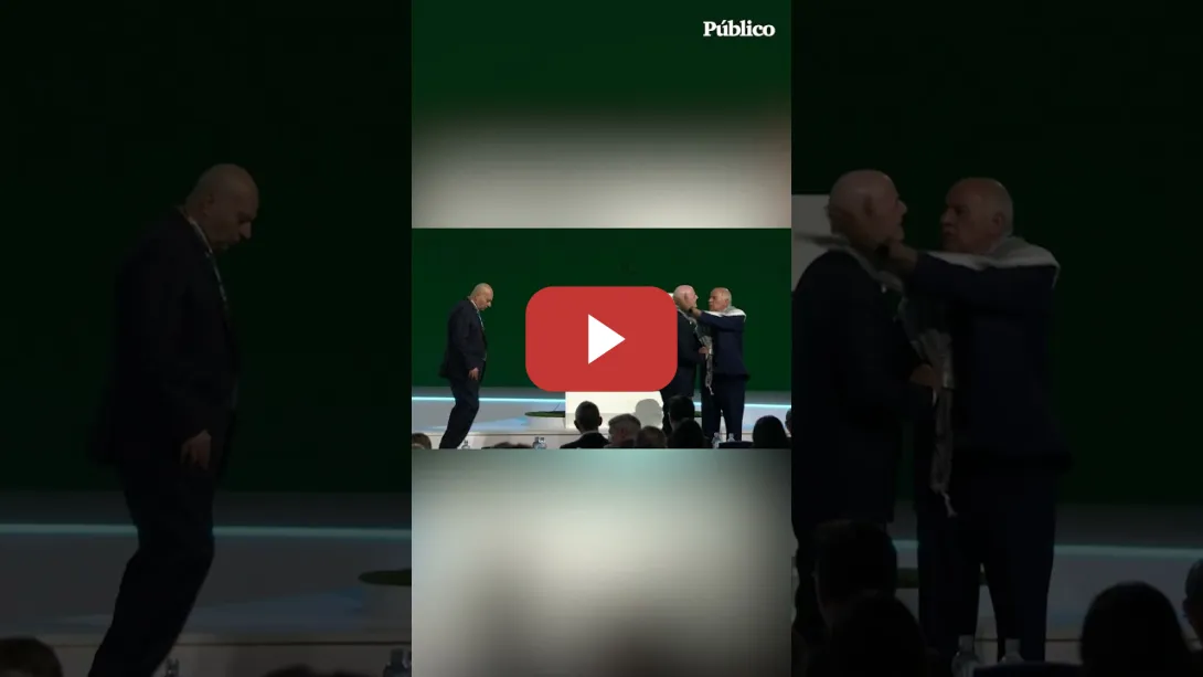 Embedded thumbnail for El delegado de Palestina se niega a darle la mano al delegado israelí en el Congreso de la FIFA