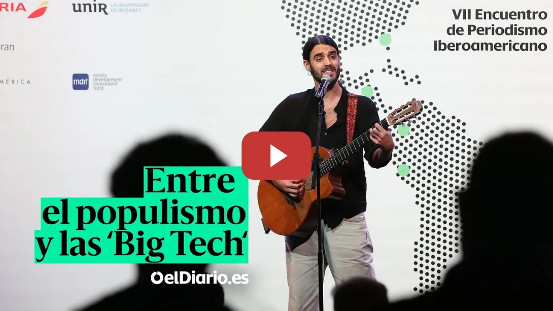 Embedded thumbnail for 🟡 Cierre musical por parte de Pedro Pastor en el ''VII Encuentro de Periodismo Iberoamericano''