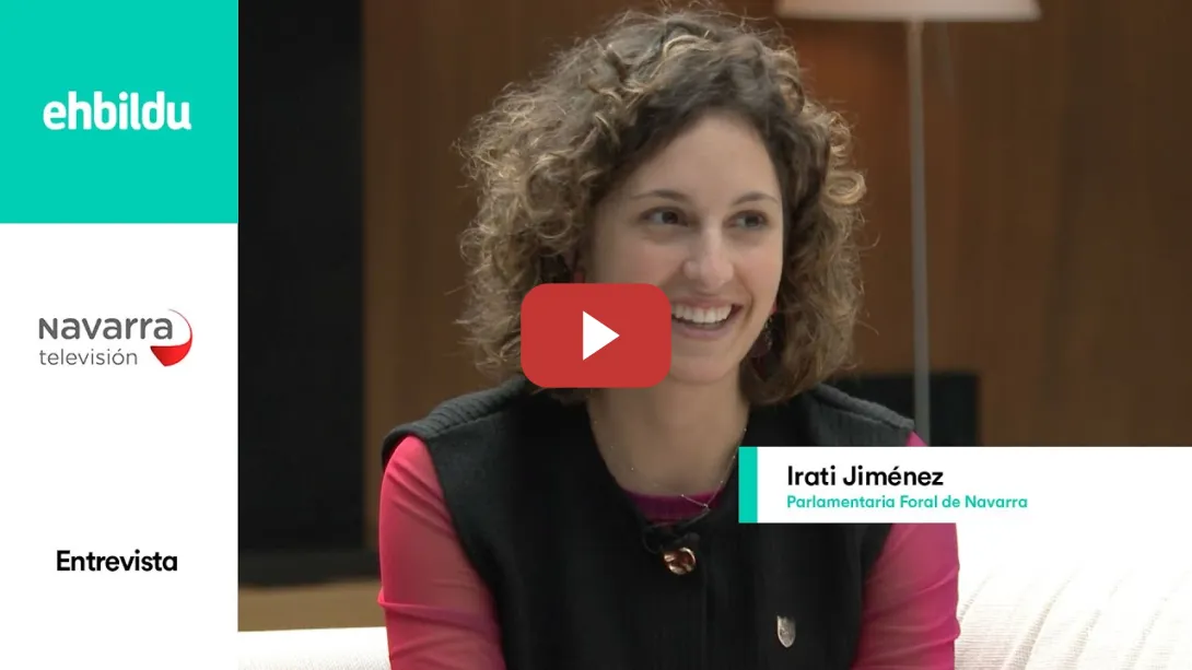 Embedded thumbnail for Entrevista | IRATI JIMÉNEZ en Navarra Televisión