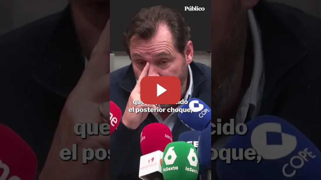 Embedded thumbnail for Óscar Puente asegura que el accidente de ferrocarril de Adamuz "es raro y difícil de explicar".