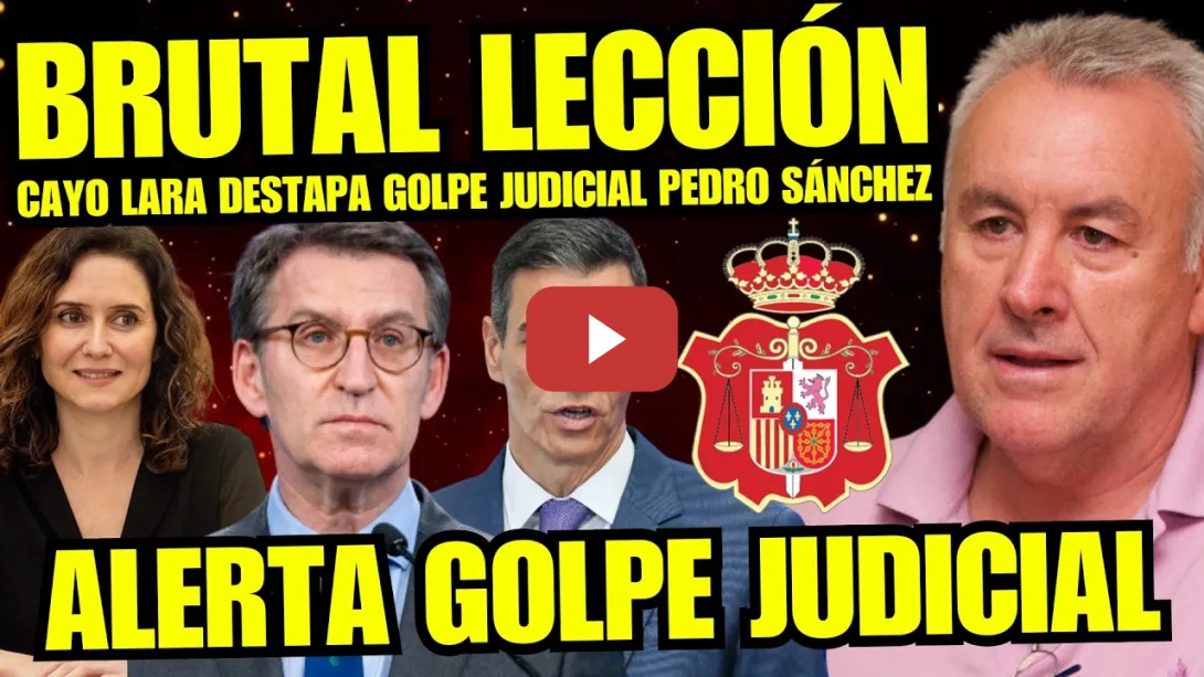 Embedded thumbnail for CAYO LARA ARRASA A FEIJÓO POR VIOLENCIA VICARIA A LA FAMILIA DE PEDRO SÁNCHEZ "NO ES UNA CASUALIDAD"