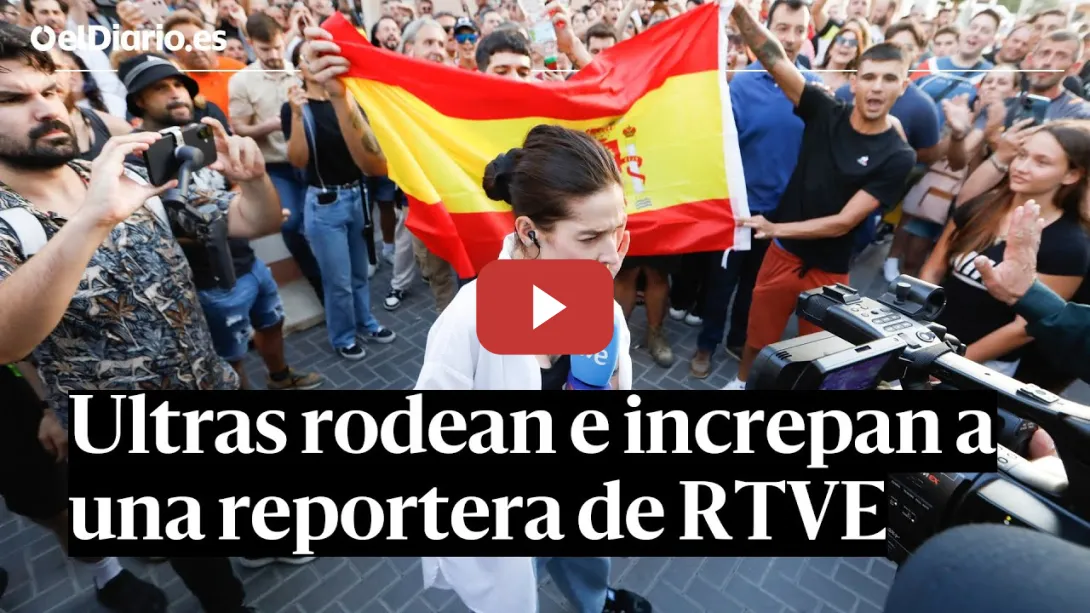 Embedded thumbnail for ULTRAS en TORRE PACHECO increpan y ACOSAN a una REDACTORA del programa &#039;Malas Lenguas&#039; de RTVE