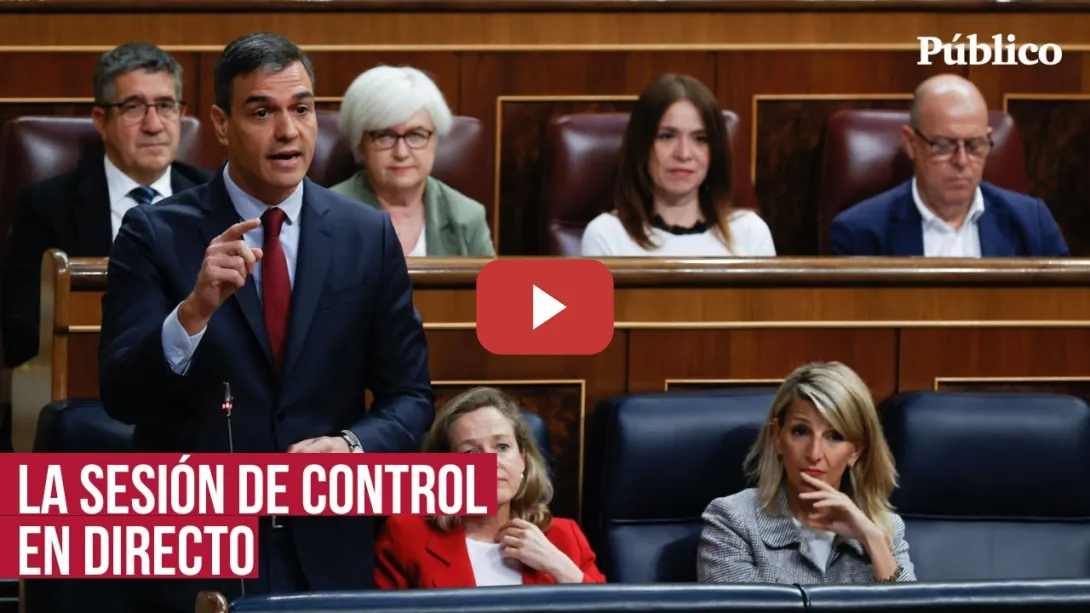 Embedded thumbnail for 🔴DIRECTO | Sigue en directo la sesión de control al Gobierno