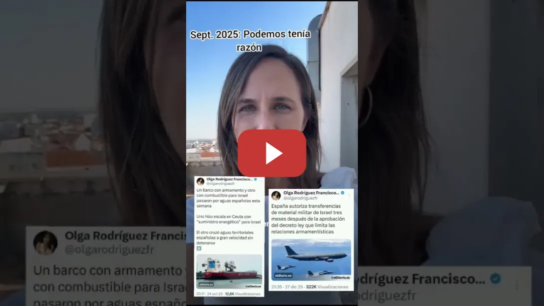 Embedded thumbnail for Y seguimos tratando con Armas que luego van para Israel