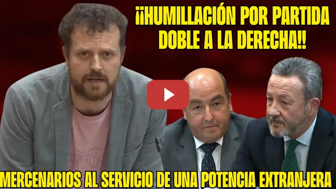 Embedded thumbnail for ¡HUMILLACIÓN! PADILLA DESTRUYE a VOX por LAMEBOTAS de TRUMP y RIDICULIZA al PP!