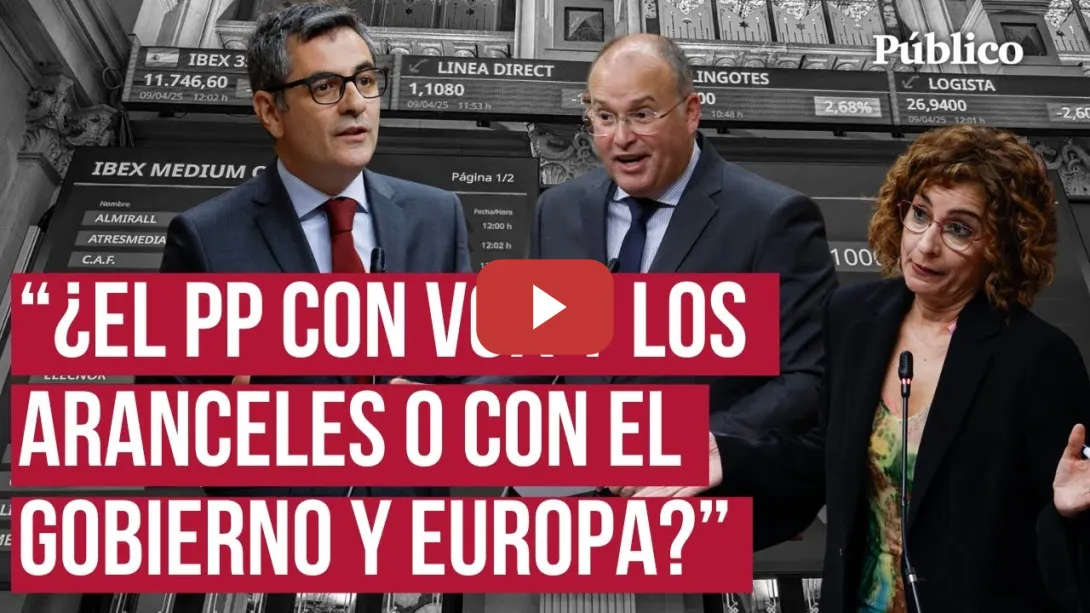 Embedded thumbnail for El PSOE es claro con el PP: &quot;¿Están con la ultraderecha y los aranceles o con el Gobierno y Europa?&quot;
