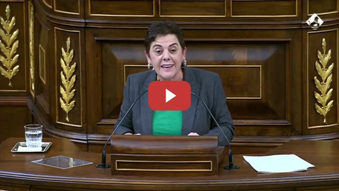 Embedded thumbnail for Mertxe Aizpurua: «Nadie tiene derecho a utilizar al pueblo vasco en las estrategias de la OTAN»