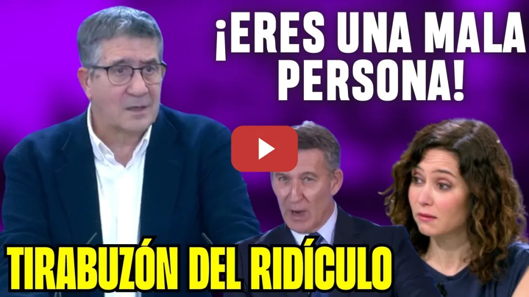 Embedded thumbnail for Patxi López MACHACA a AYUSO y CELEBRA el RIDÍCULO del PP ¡Ahora se TRAGAN el DECRETO!