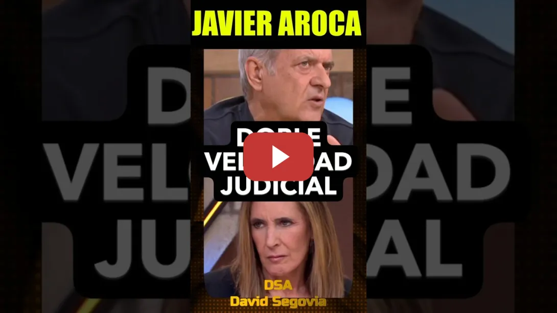Embedded thumbnail for Javier Aroca. Doble velocidad judicial.