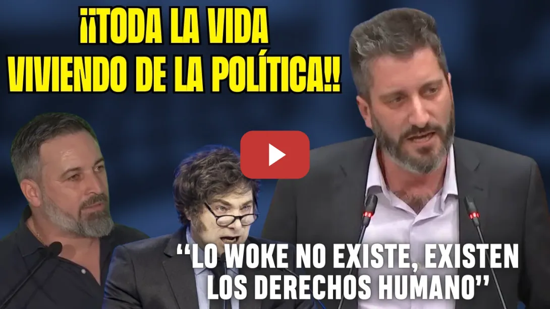Embedded thumbnail for &quot;NI WOKE ni WOKA&quot; 🤜 Víctor Egío DESTRUYE a los BULEROS de VOX ¡ABASCAL cobrando PAGUITAS!