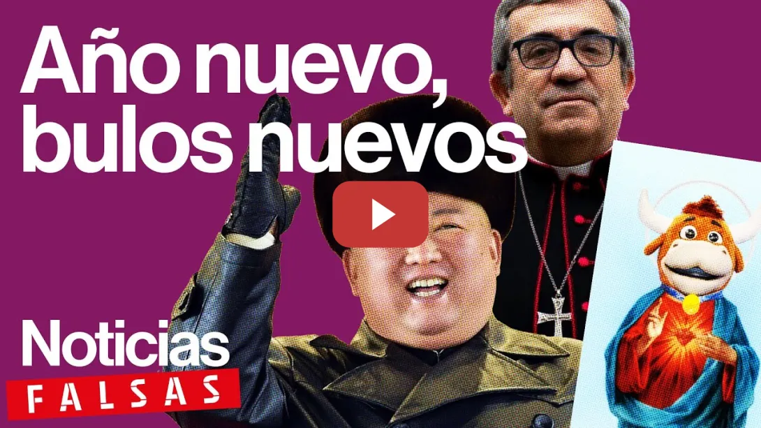 Embedded thumbnail for Primeros bulos de 2025: jornada laboral, ley mordaza, la vaca del Grand Prix y Tele Pyongyang | NF