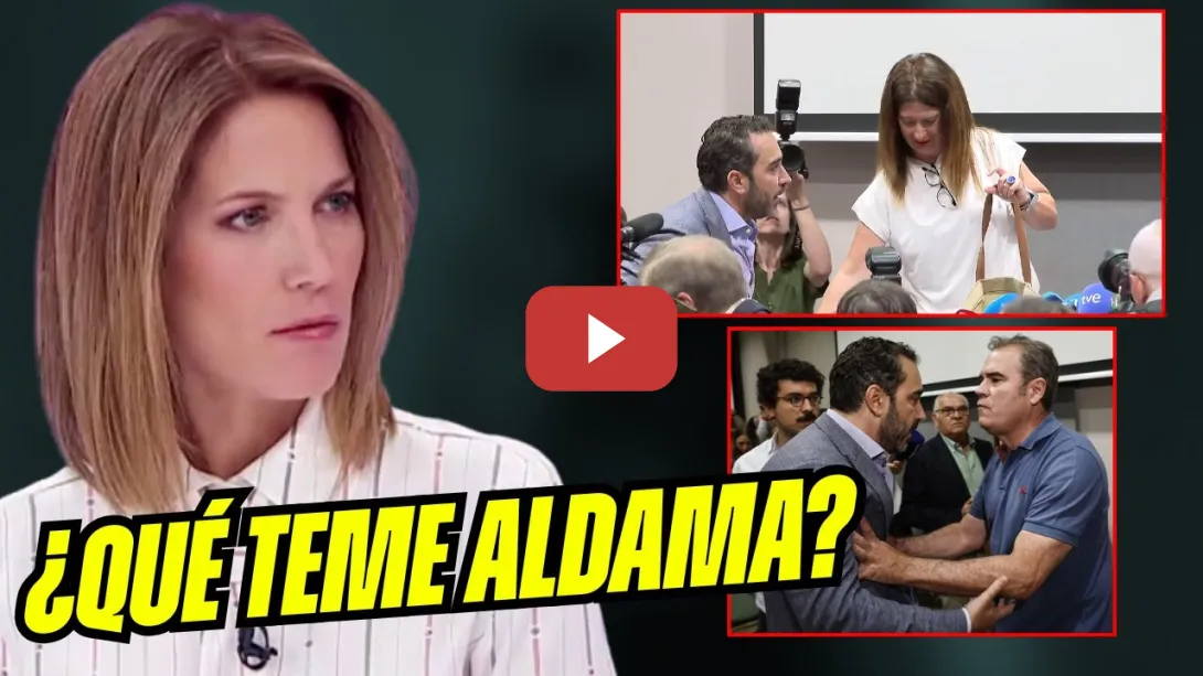 Embedded thumbnail for ALDAMA IRRUMPE NERVIOSO contra LEIRE DÍEZ que INVESTIGA CLOACAS y CORRUPCIÓN ¿QUÉ TEME? ¡MAFIA!