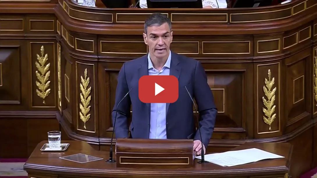 Embedded thumbnail for Sánchez comparece en el Congreso y avala que no haya espacios de impunidad para los corruptos