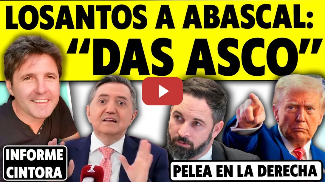 Embedded thumbnail for &quot;ABASCAL, TE PAGA PUTIN&quot;. GRAN LÍO EN LA EXTREMA DERECHA. JIMÉNEZ LOSANTOS A POR VOX: &quot;SOIS BASURA&quot;