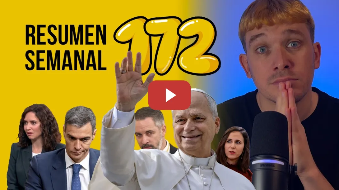 Embedded thumbnail for El Papa León XIV visita España #ResumenSemanal 172 | Miguel Charisteas