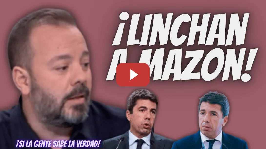 Embedded thumbnail for La “APLAUDIDA REFLEXIÓN” de Antonio Maestre sobre Mazón - ¡Si DICE la VERDAD lo LINCHAN!
