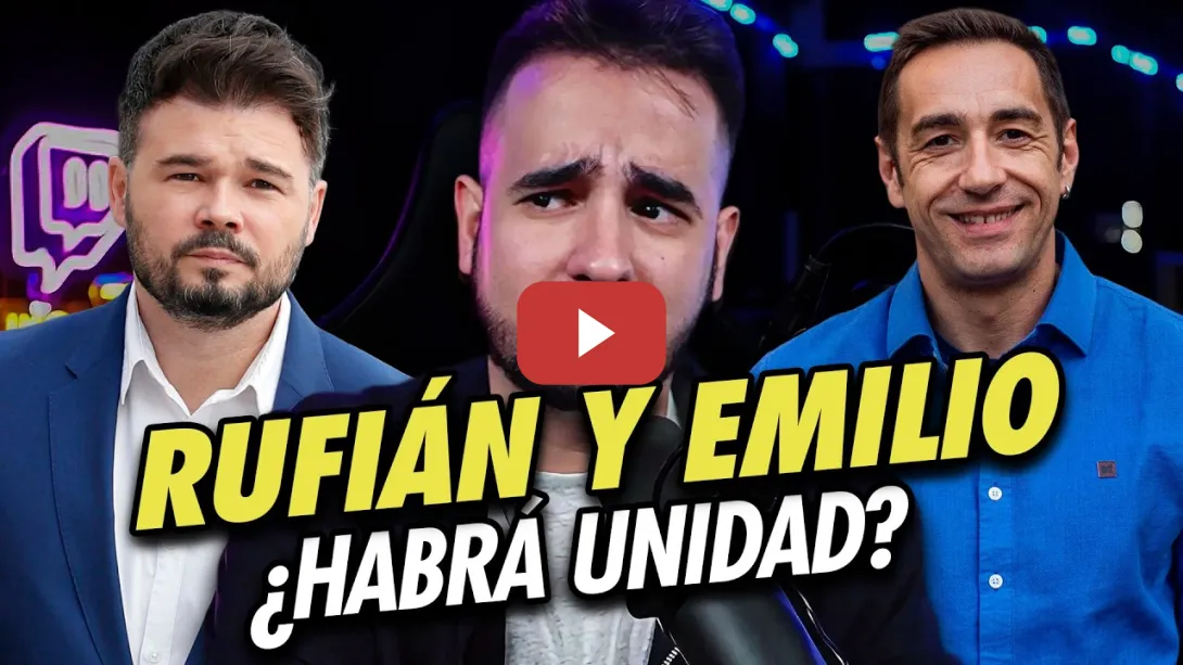 Embedded thumbnail for 🔥 ¿Qué pasa en la IZQUIERDA? 🤔 TODO sobre Rufián y Delgado