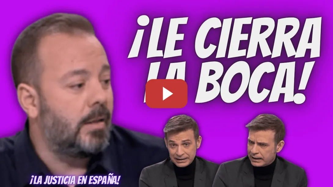 Embedded thumbnail for Antonio Maestre “REVIENTA” a un TERTULIANO PEPERO con esta RESPUESTA sobre la JUSTICIA