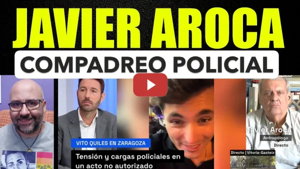 Embedded thumbnail for Javier Aroca, deslealtad policial por Vito Quiles. Si va 15 veces más a la SER,pierde las elecciones