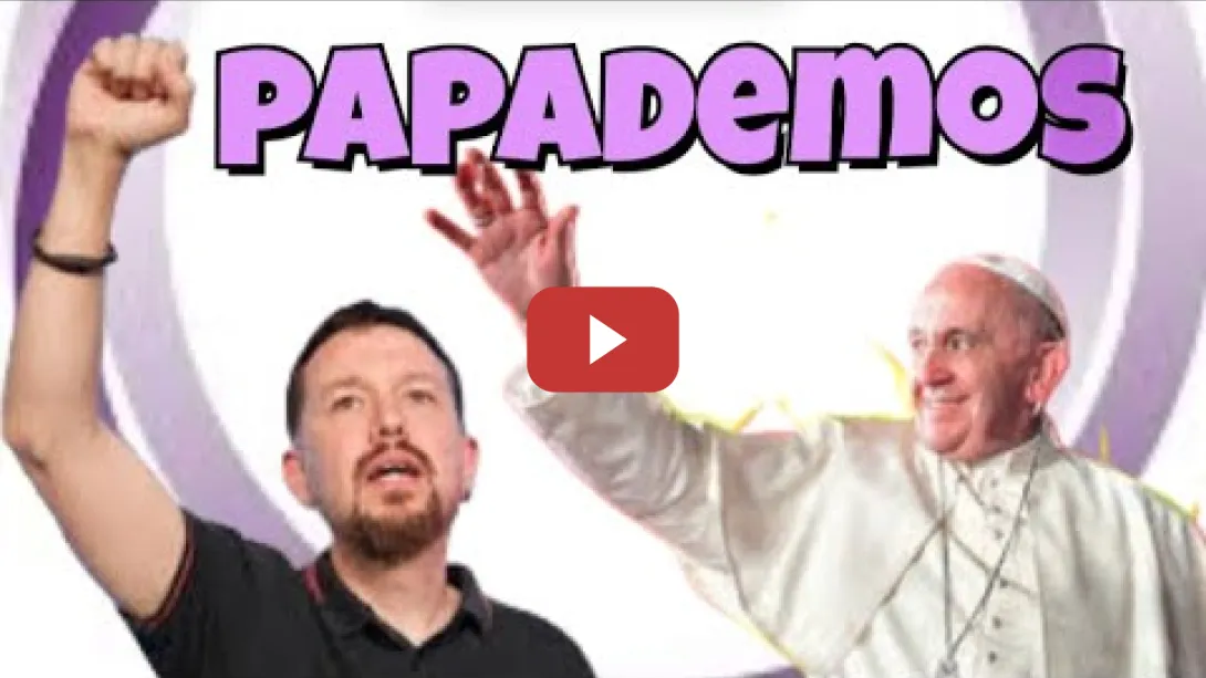 Embedded thumbnail for Pablo Iglesias habla del Papa Francisco