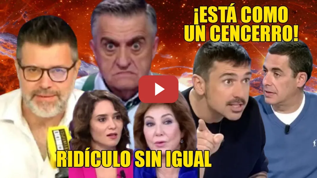 Embedded thumbnail for &quot;&#039;ESTÁ COMO UN CENCERRO!&quot;🔥Wyoming, Héctor de Miguel y Espinar SENTENCIAN a Ayuso🔥Debe PEDIR PERDÓN