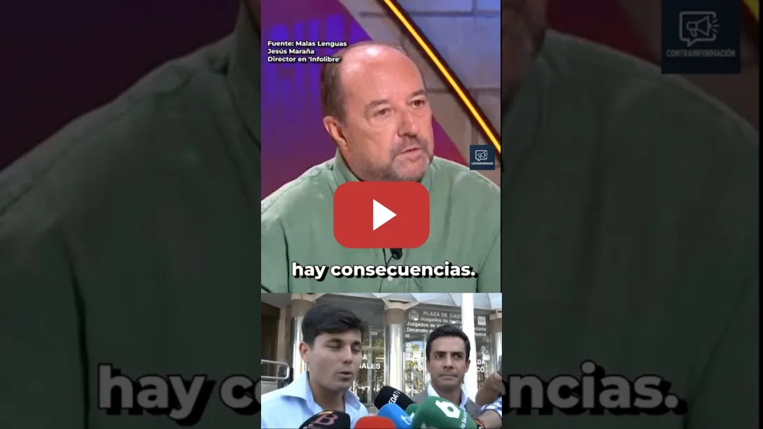 Embedded thumbnail for JESÚS MARAÑA SOBRE VITO QUILES😤: "Tiene montado un negocio del espectáculo"