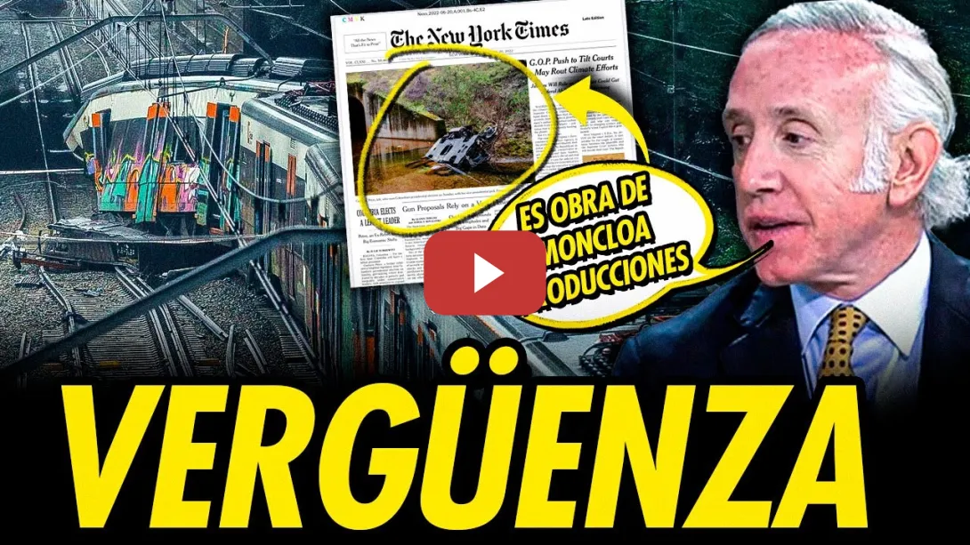 Embedded thumbnail for NUEVO ACCIDENTE FERROVIARIO MORTAL Y EL BUITRERÍO MEDIÁTICO ACTÚA DE NUEVO