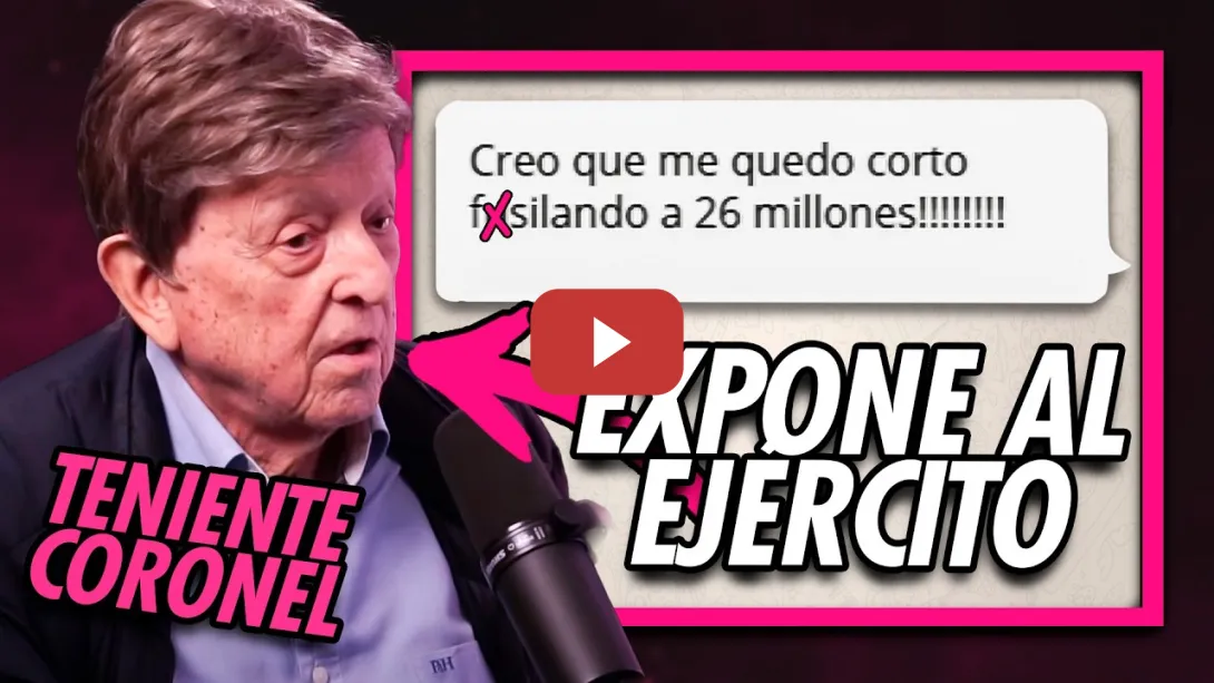 Embedded thumbnail for 🤬💬 El LAMENTABLE CHAT de los MILITARES: los ULTRAS del EJÉRCITO | #noobstante #furortv #política