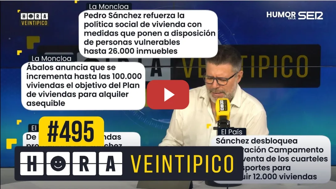 Embedded thumbnail for Hora Veintipico #495 | El festival más progresista de la historia