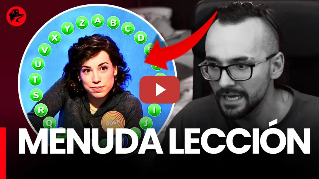 Embedded thumbnail for La lección al Xokas de la ganadora de "Pasapalabra"