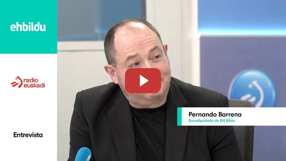 Embedded thumbnail for Entrevista | PERNANDO BARRENA en Radio Euskadi