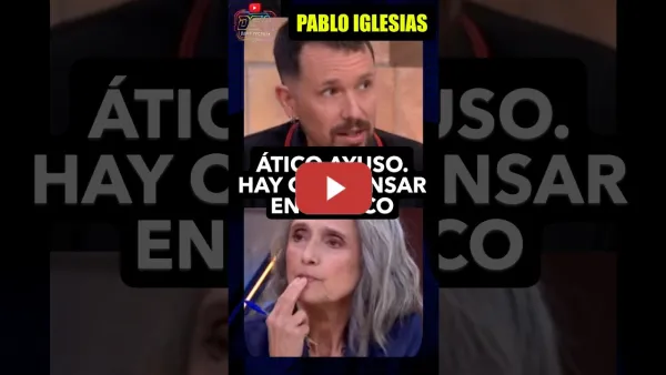Embedded thumbnail for Ático Ayuso.  Pablo Iglesias ¿por qué lo hicieron en secreto? Hay que pensar en México.