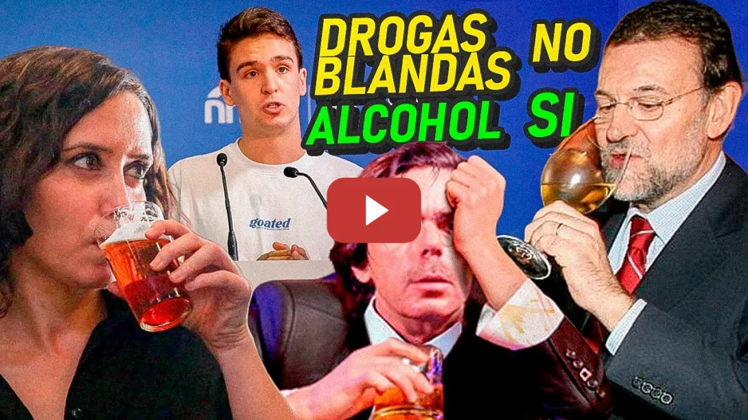 Embedded thumbnail for NNGG la vuelve a liar, NO A LAS DROGAS blandas SI AL ALCOHOL GRATIS