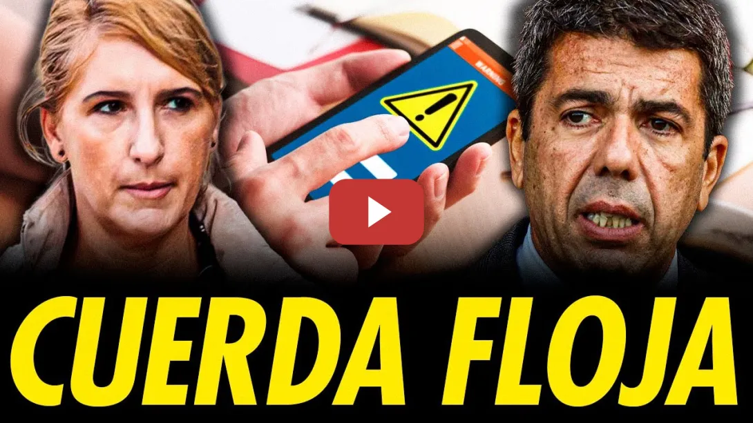 Embedded thumbnail for MAZÓN Y PRADAS EN LA CUERDA FLOJA: TÉCNICO DECLARA QUE LA ES-ALERT ESTABA ANTES DE LA DANA