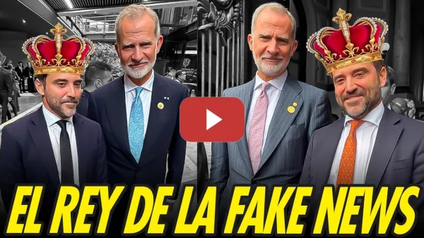 Embedded thumbnail for ¿POR QUÉ ENSUCIA AL REY FELIPE VI SU FOTO CON NEGRE?