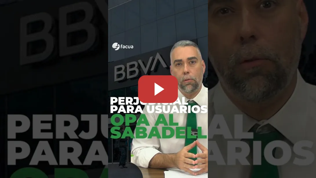Embedded thumbnail for LA OPA DEL BBVA AL SABADELL ES PERJUDICIAL PARA LOS CONSUMIDORES