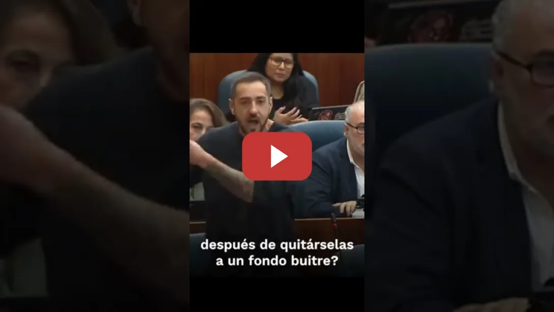 Embedded thumbnail for Emilio Delgado repartiendo zascas a Ayuso y al PP
