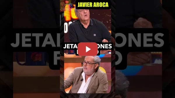 Embedded thumbnail for Javier Aroca, "Dijo que no hablaría para jetas y se señaló a sí mismo" 💥