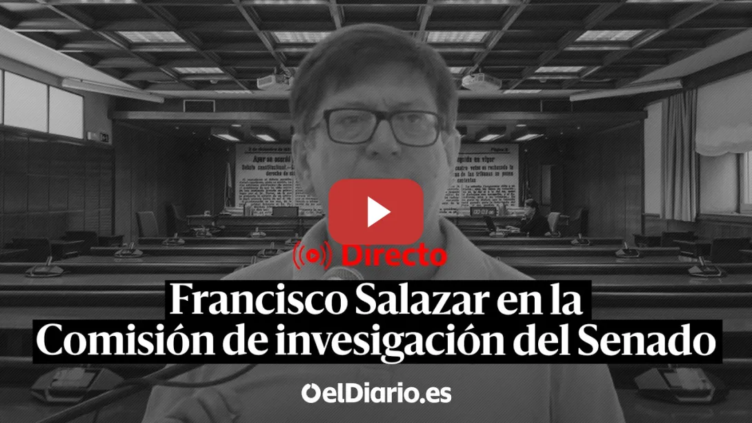 Embedded thumbnail for 🔴 DIRECTO | Francisco SALAZAR declara en la comisión de investigación del CASO KOLDO en el SENADO