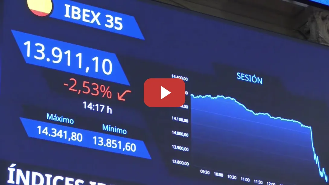 Embedded thumbnail for El Ibex 35 y las bolsas europeas ceden tras la amenaza de Trump de aranceles a la UE
