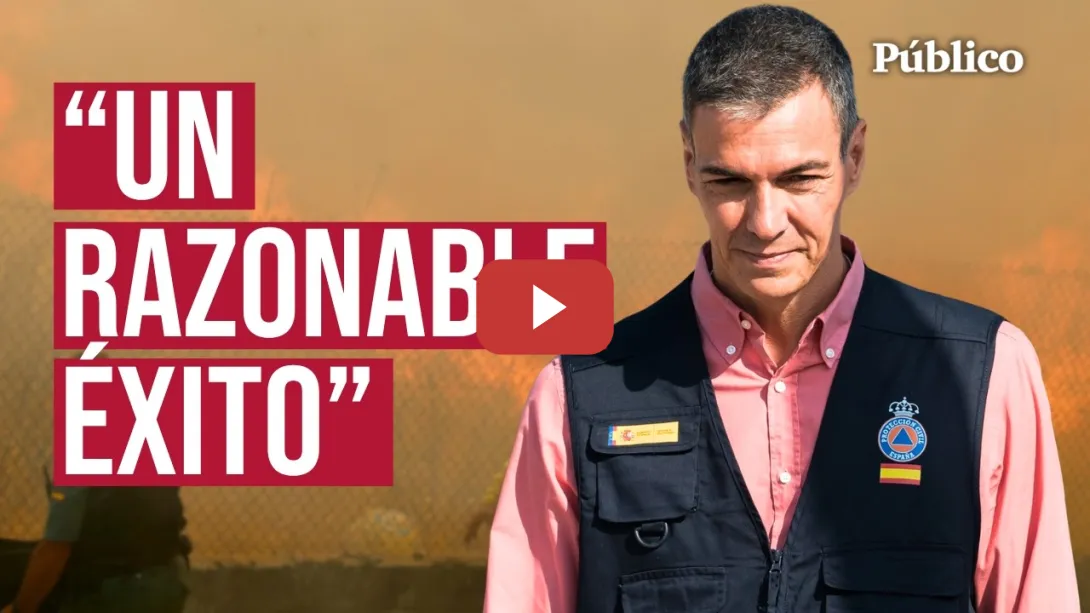 Embedded thumbnail for El mensaje de PEDRO SÁNCHEZ contra "el ENEMIGO COMÚN": "Dejamos atrás la EMERGENCIA NACIONAL"