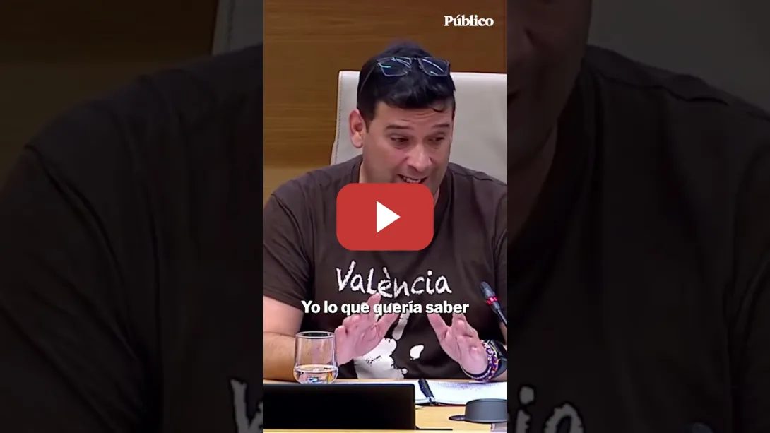 Embedded thumbnail for &quot;Sonó la alarma y teníamos el agua al pecho&quot;: el escalofriante testimonio de un bombero de la Dana