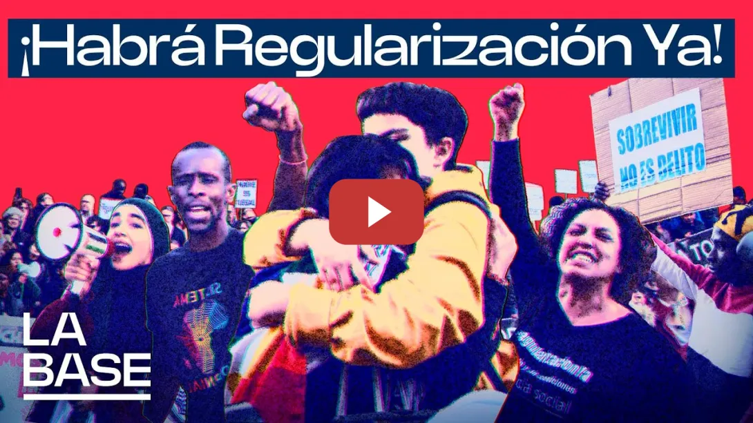 Embedded thumbnail for La Base 6x75 | ¡Podemos logra la regularización impulsada por los colectivos de migrantes!