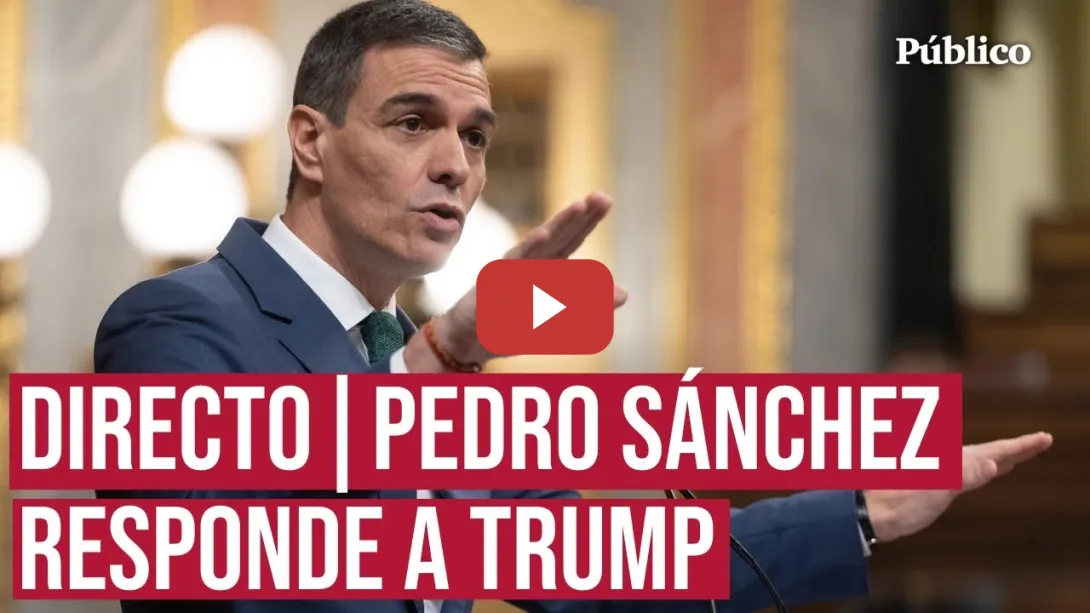 Embedded thumbnail for DIRECTO | Sánchez comparece para detallar las medidas del Gobierno al ataque arancelario de Trump
