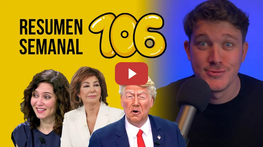 Embedded thumbnail for Chirigotas, Ana Rosa con Ayuso, García-Gallardo, Ryanair y locos comunistas #ResumenSemanal 106